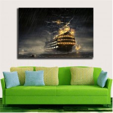 dream Sailboat Canvas HD Prints Painting Wall Art Home Decor 24X36"/Unframed   163141682234